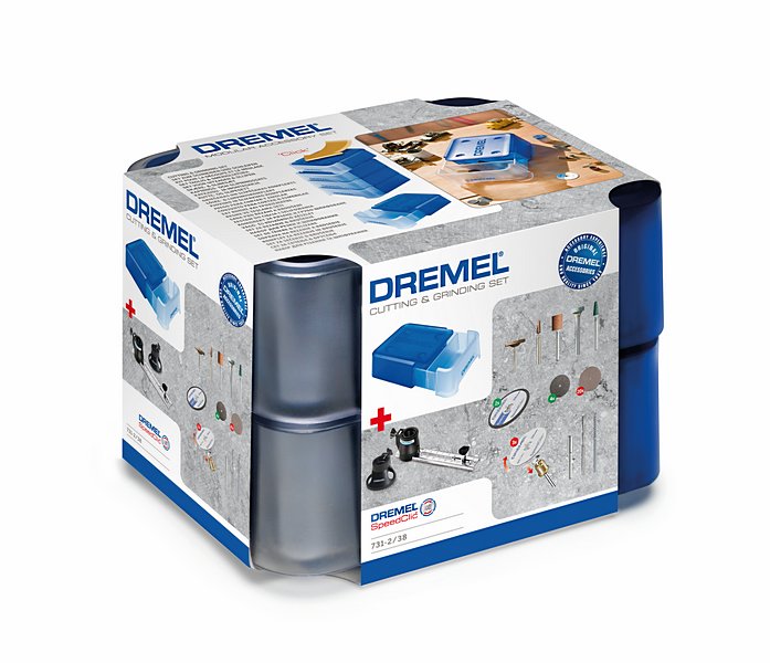jeu d'accessoires modulaires pour la découpe et le meulage - DREMEL