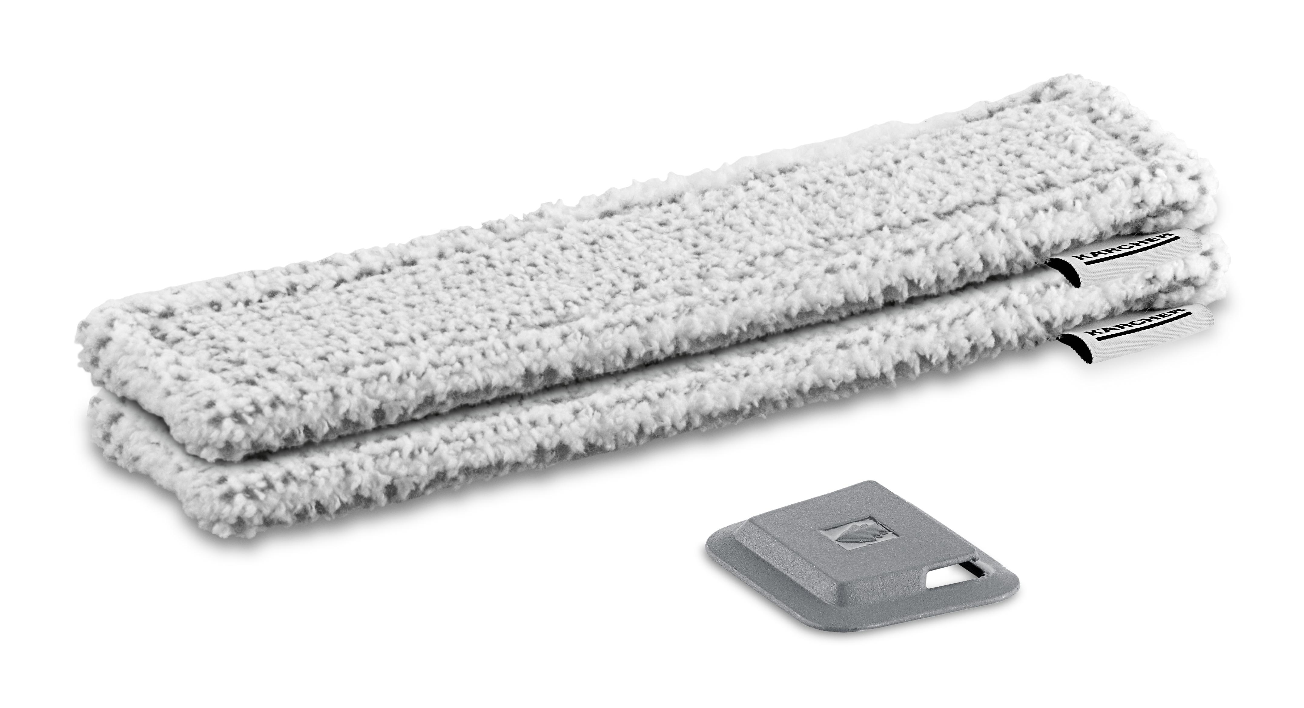 Bonnettes microfibres pour vitres extérieurs - KARCHER