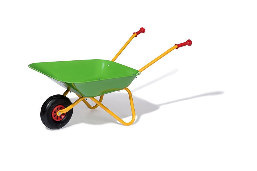 Brouette en métal vert - ROLLY