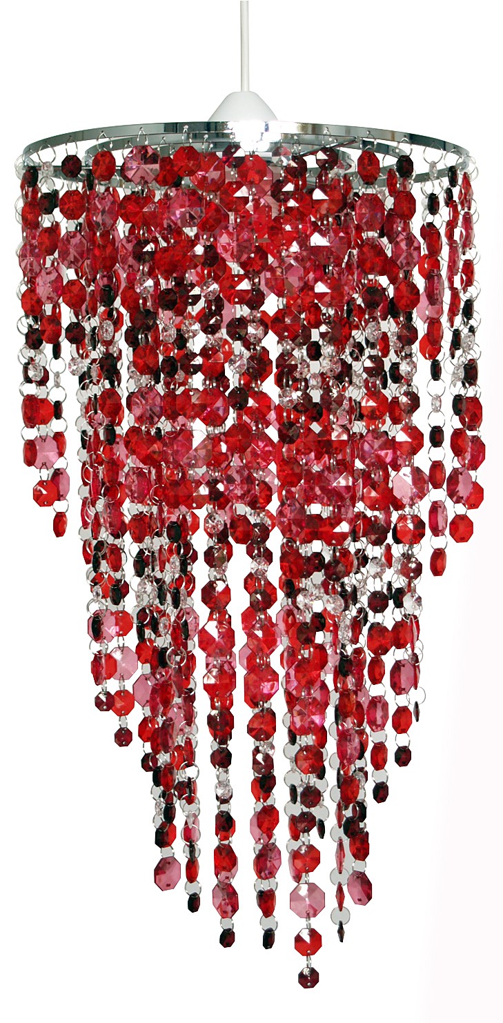 suspension trikala acrylique dégradé rouge - C CREATION