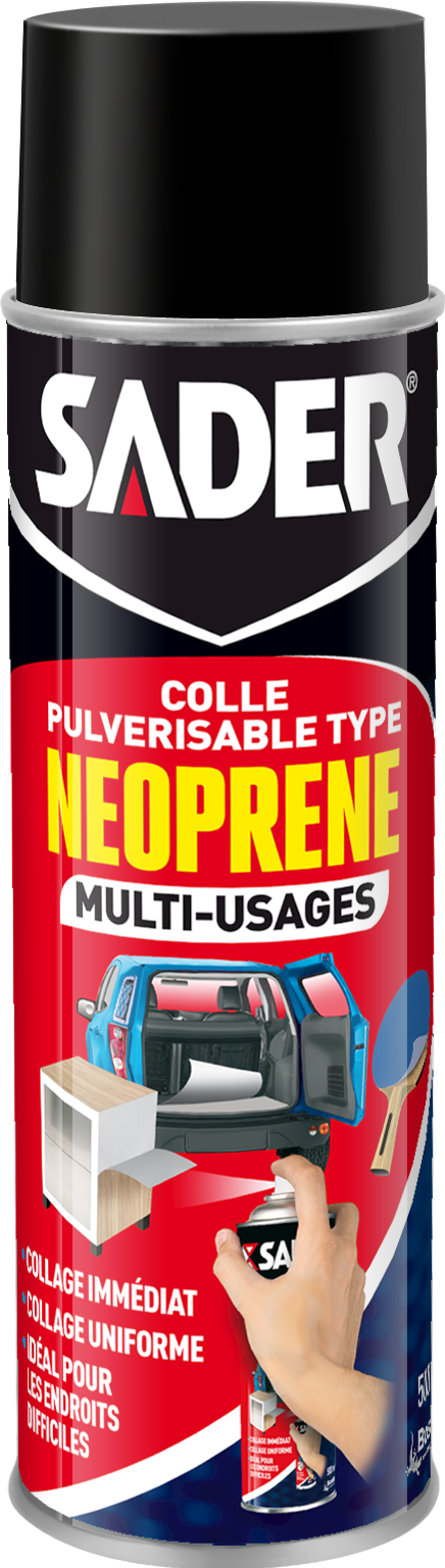 Colle Neoprène en Spray Aérosol Multiusage 200ml - SADER