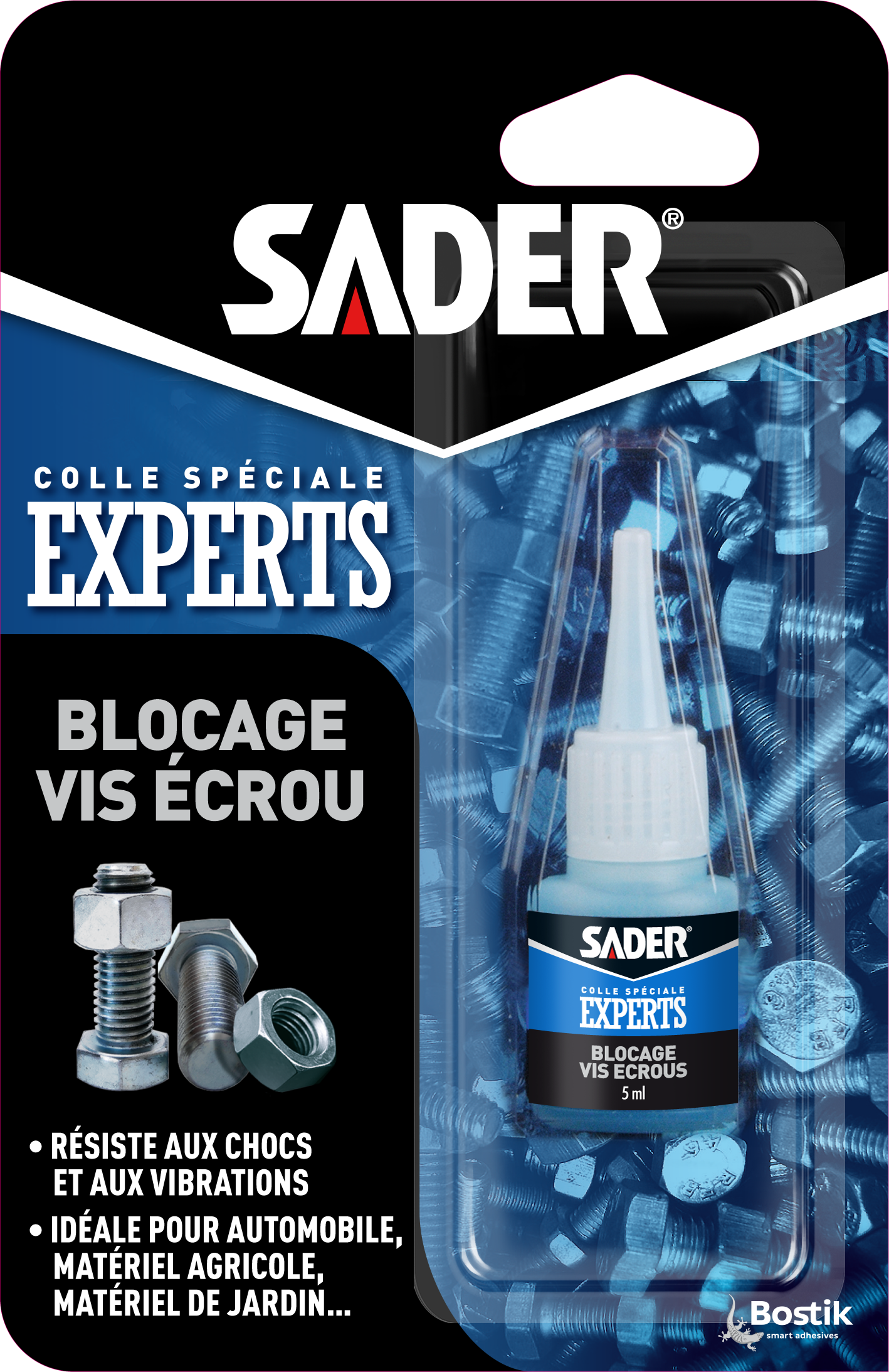 Colle Blocage vis-écrou 5ml - SADER