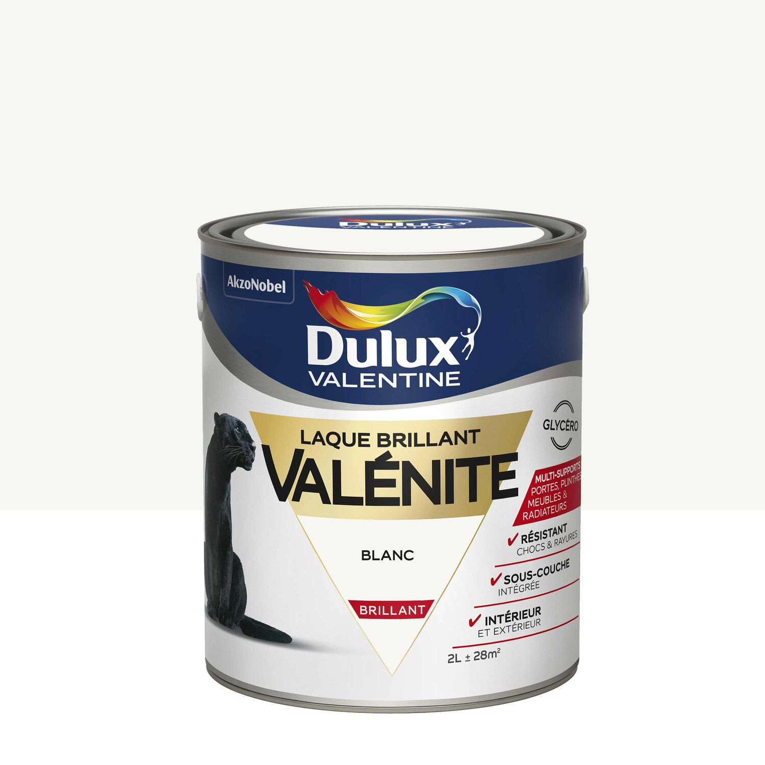 Laque brillante 2 L base claire 5211217 - DULUX VALENTINE