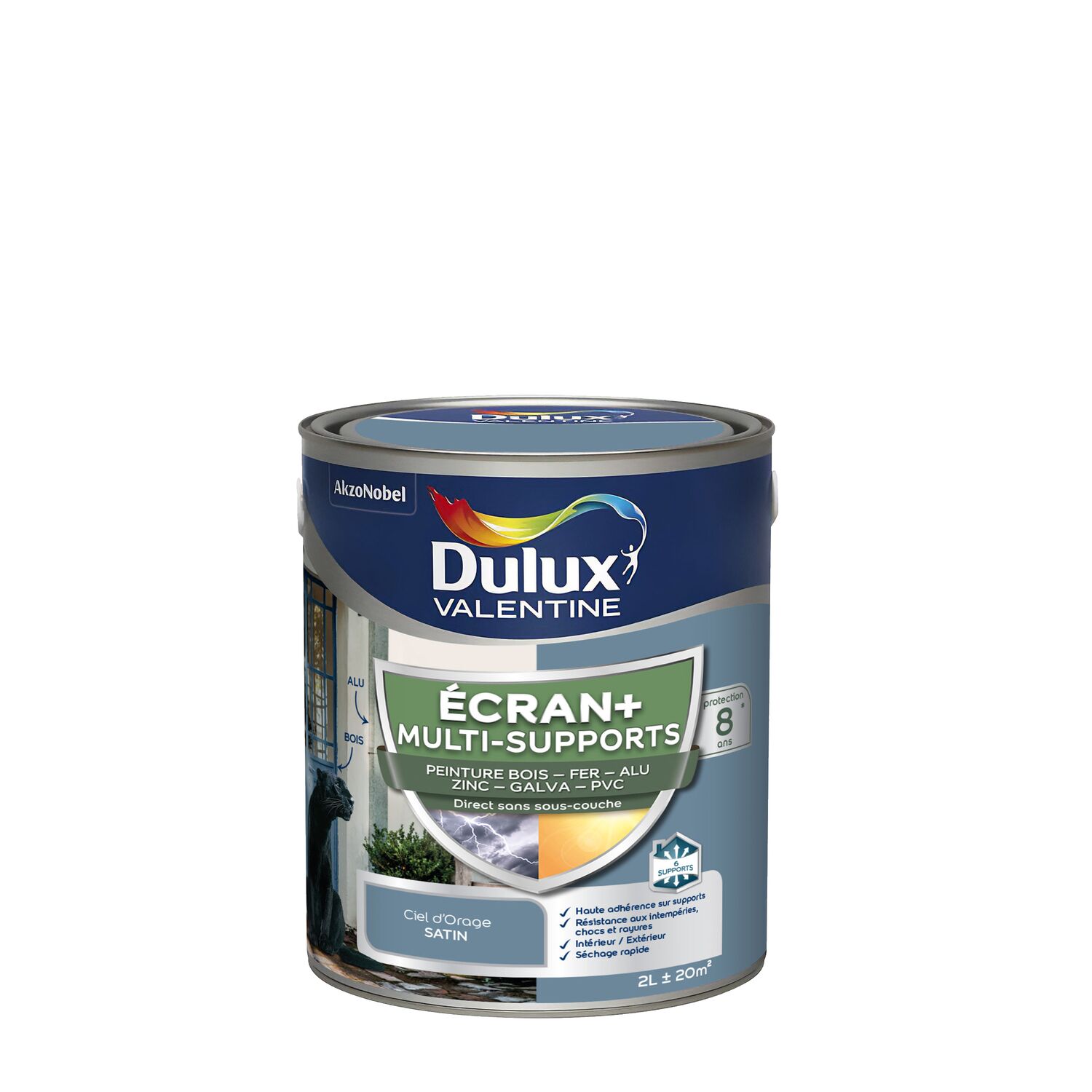 Peinture écran+ multi-support 2 l ciel d’orage