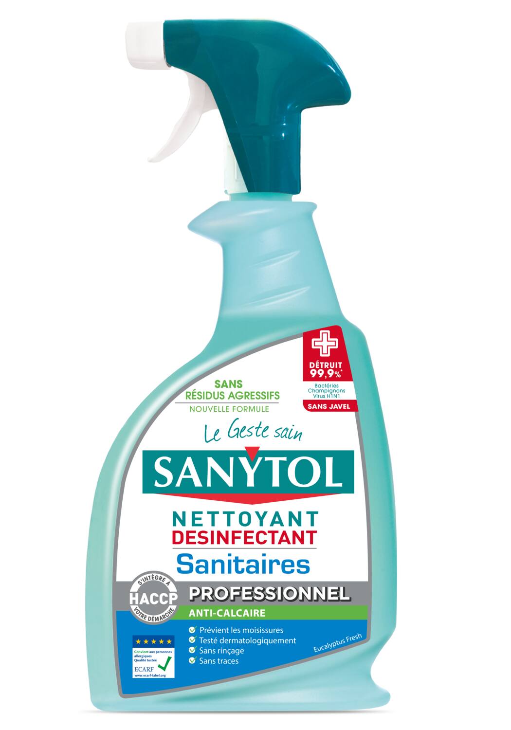 Sanytol pro sanitaires 750ml