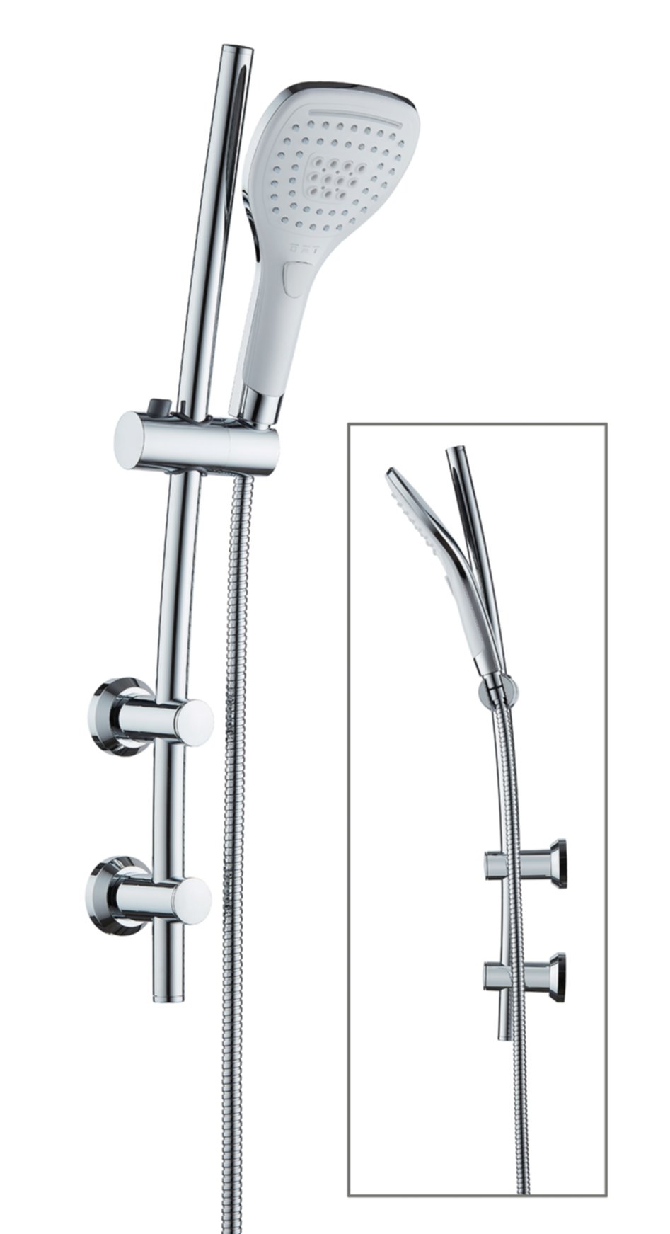 Combibarre milk lam 3j chrome-blanc