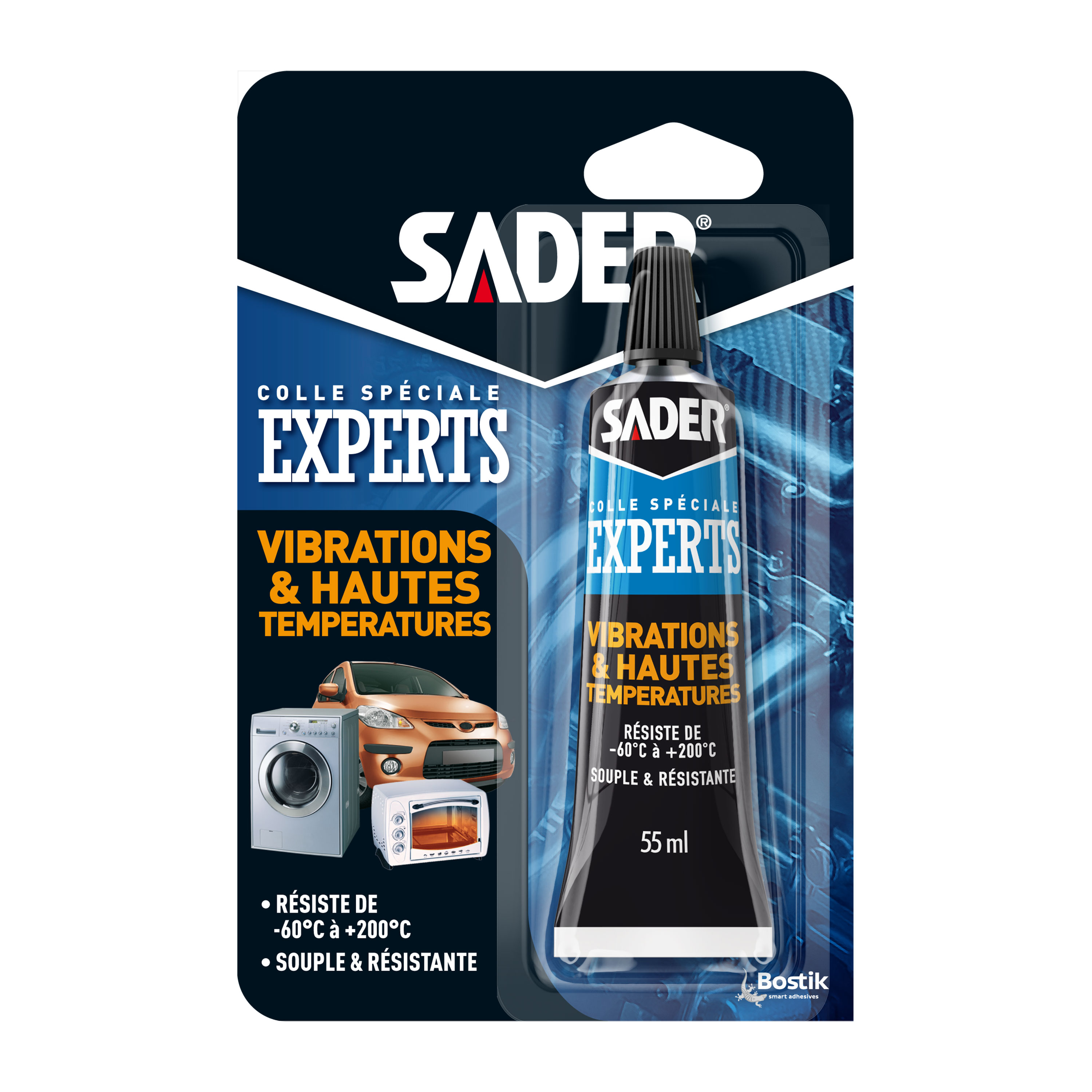 Colle Vibrations et Hautes températures 55ml - SADER