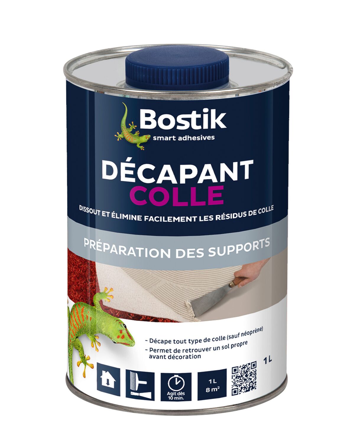 Décolle Moquette Décapant colle 1L - BOSTIK