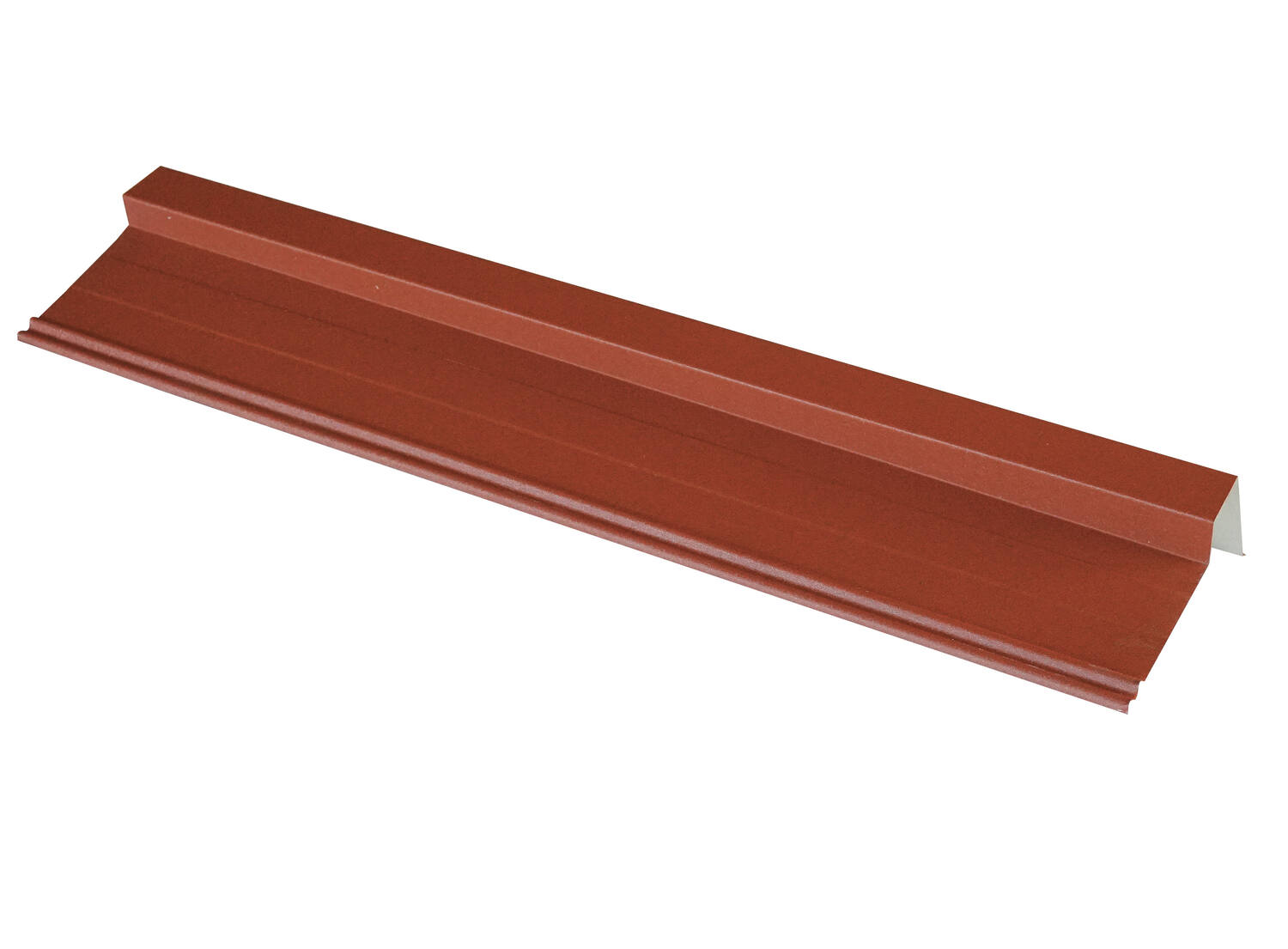 Panneau Tuile Brun Rouge Laqué 92cm