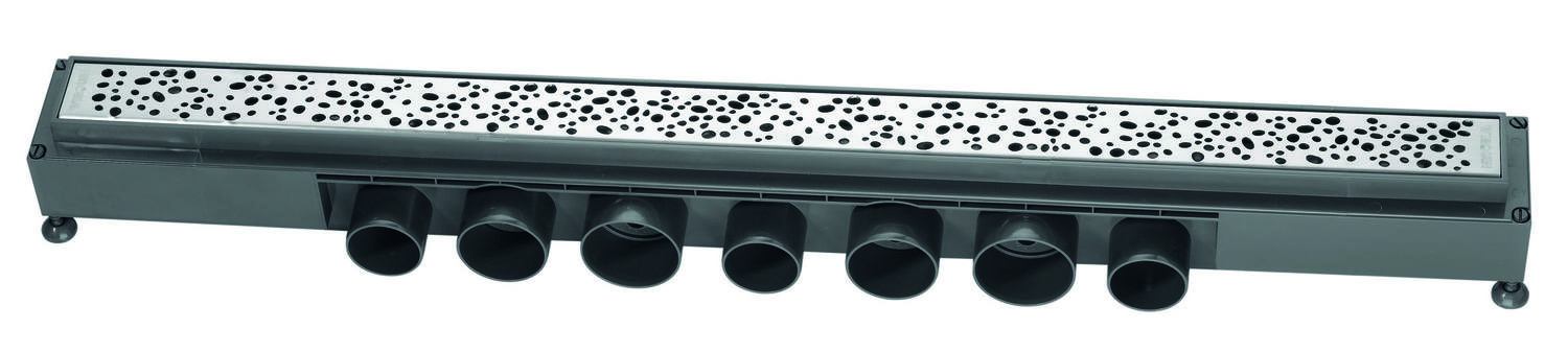Caniveau pour douche à l'italienne express'eau 800 mm, grille 