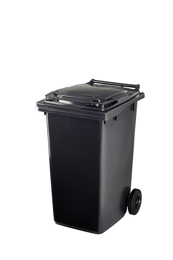 Poubelle conteneur 240l à roulettes roues ø 20 cm