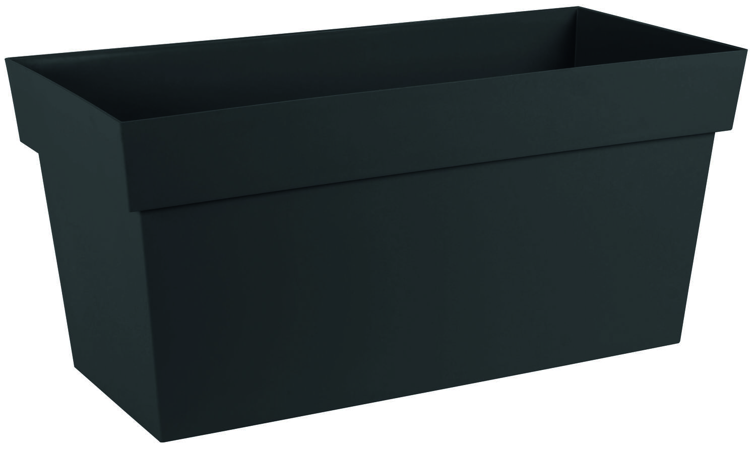 Muret toscane 80cm gris anthracite sur roulettes - EDA