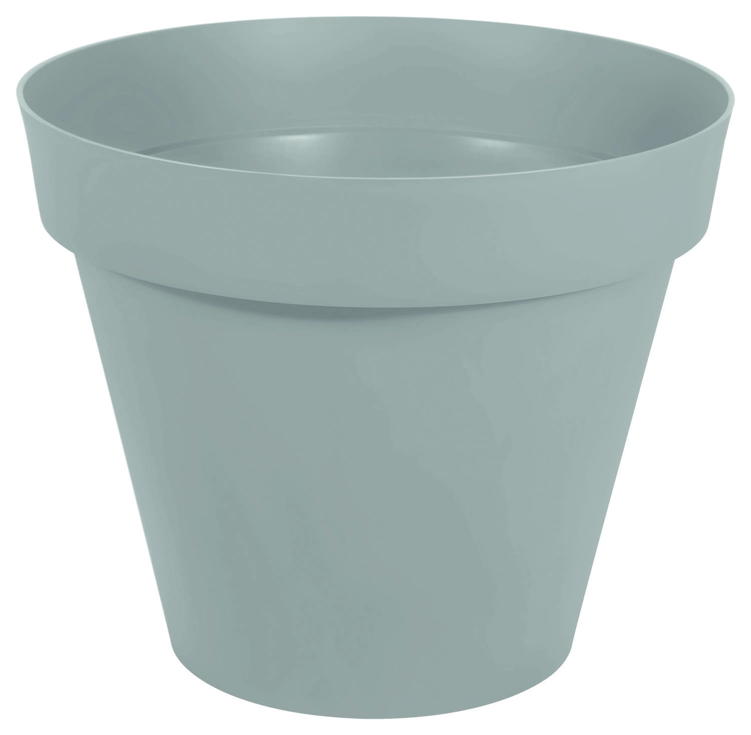 Pot Toscane Ø80cm Gris Béton - EDA PLASTIQUES