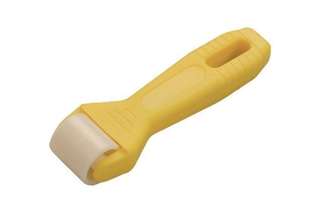 Roulette de colleur jaune