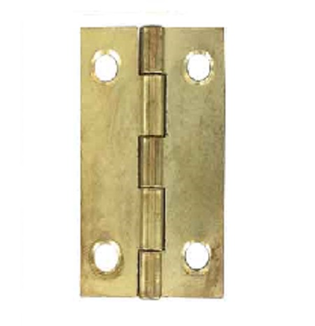 2 charnières de meuble 70x40 acier laitonné - VYNEX