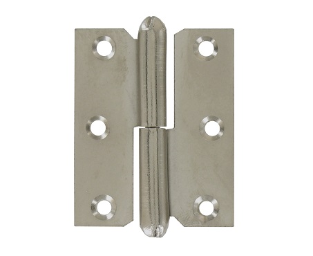 2 paumelles de meuble 50x40mm droites - VYNEX