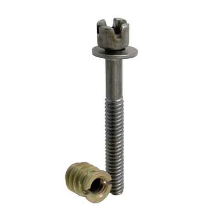 2 vis d'assemblage 8x80mm acier - VYNEX