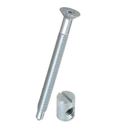 4 vis d'assemblage 6x70mm - VYNEX