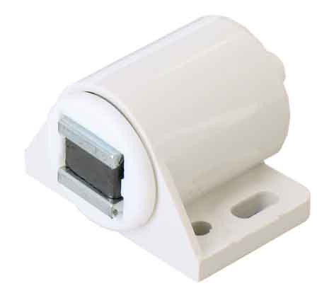 2 loqueteaux magnétiques ronds 4kg - VYNEX