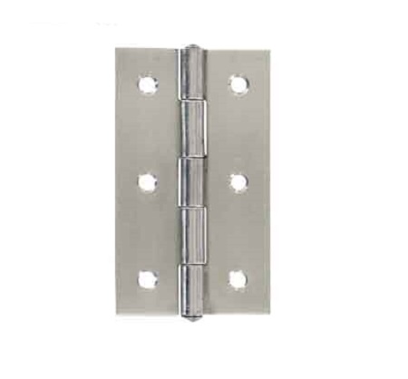 2 charnières de meuble 90x50 inox - VYNEX