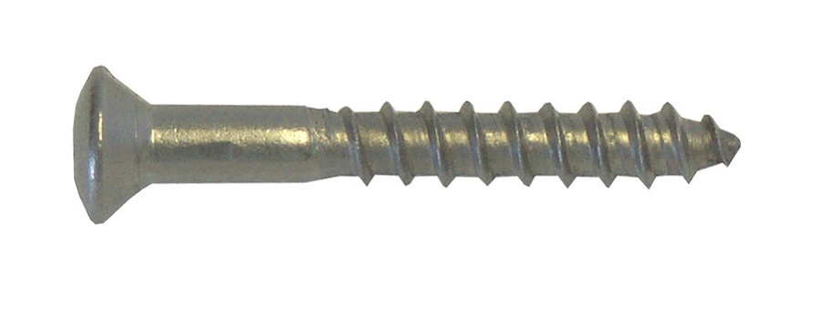 12 Vis bois tête fraisée bombée inox A4 5x40 - CLASS'INOX