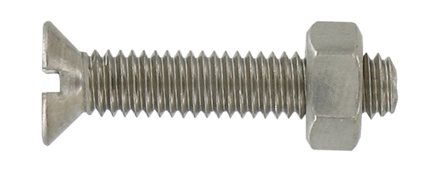11 boulons tête fraisée inox A4 6x20 - CLASS'INOX