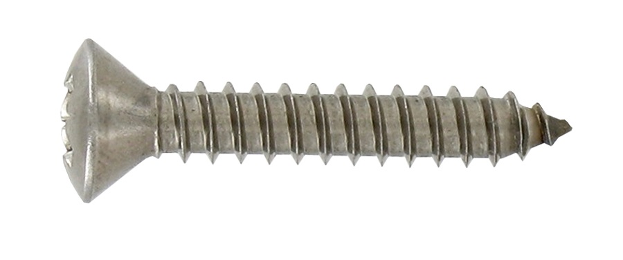 26 Vis tôle tête fraisée bombée pozi inox A4 3,5x13 - CLASS'INOX