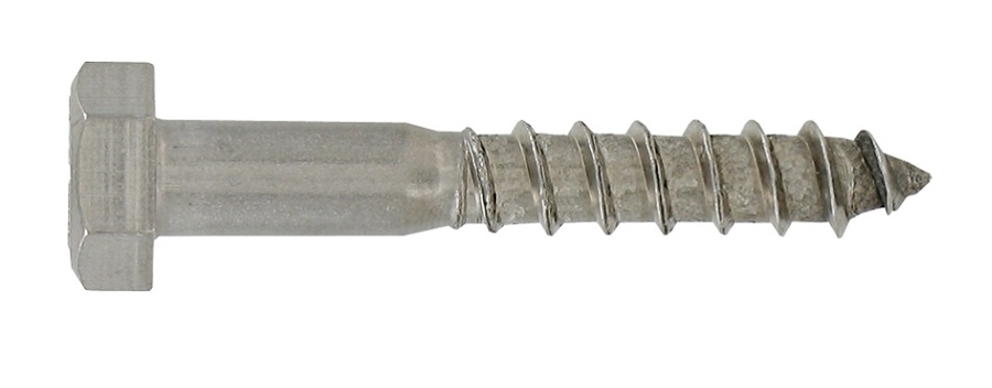 12 Tirefonds inox A2 8x80 - CLASS'INOX