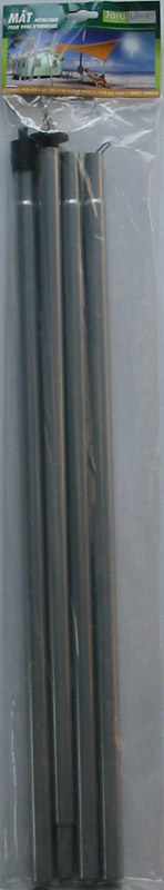 Mât Voile Ombrage Acier laqué 2,70m Ø20mm - JARDILINE