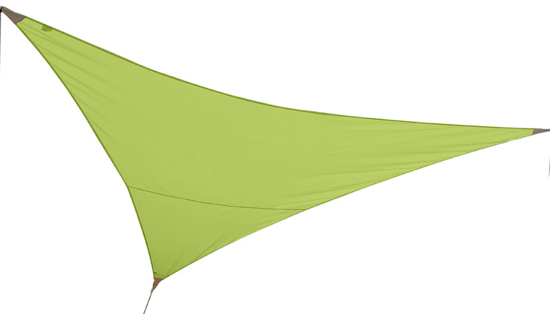voile d'ombrage triangulaire 3m - gamme 