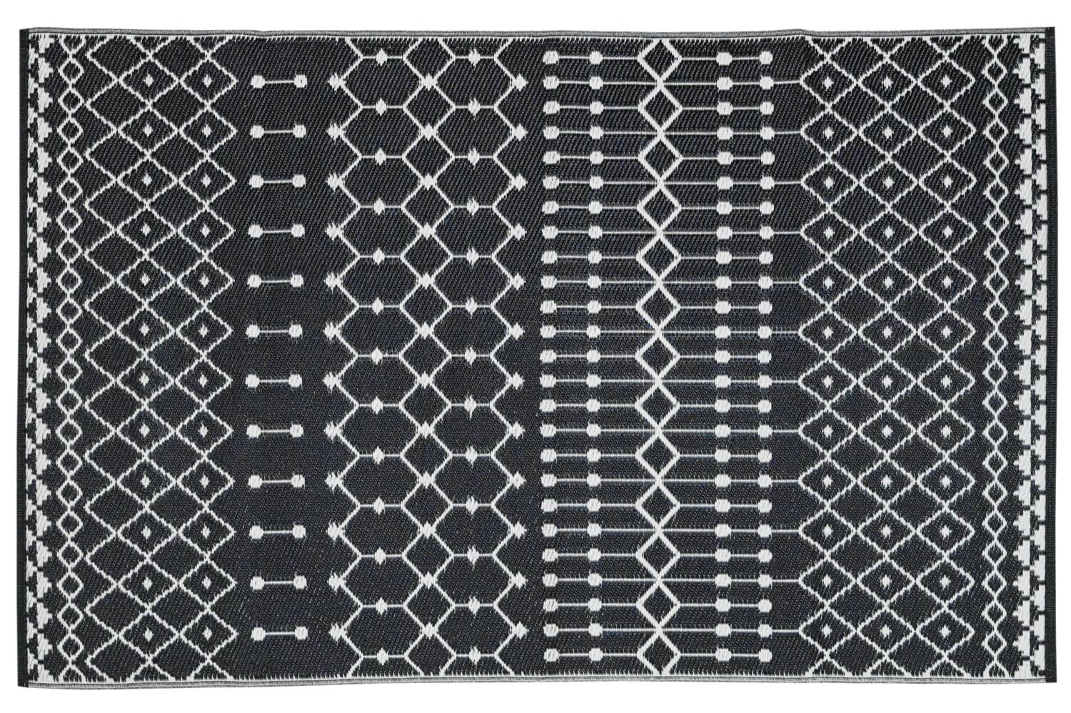 JARDILINE - Tapis rectangulaire Jacquard AGADIR  réversible