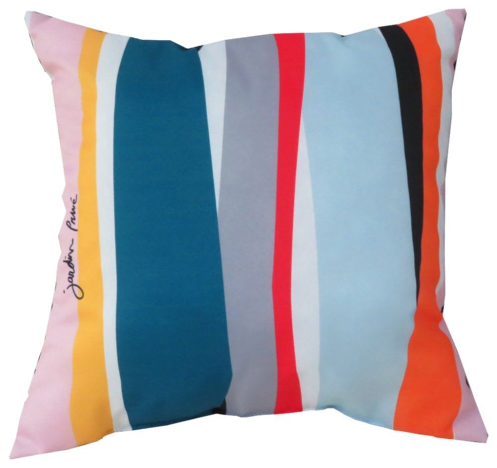Coussin décoratif sinuance 40x40x10cm