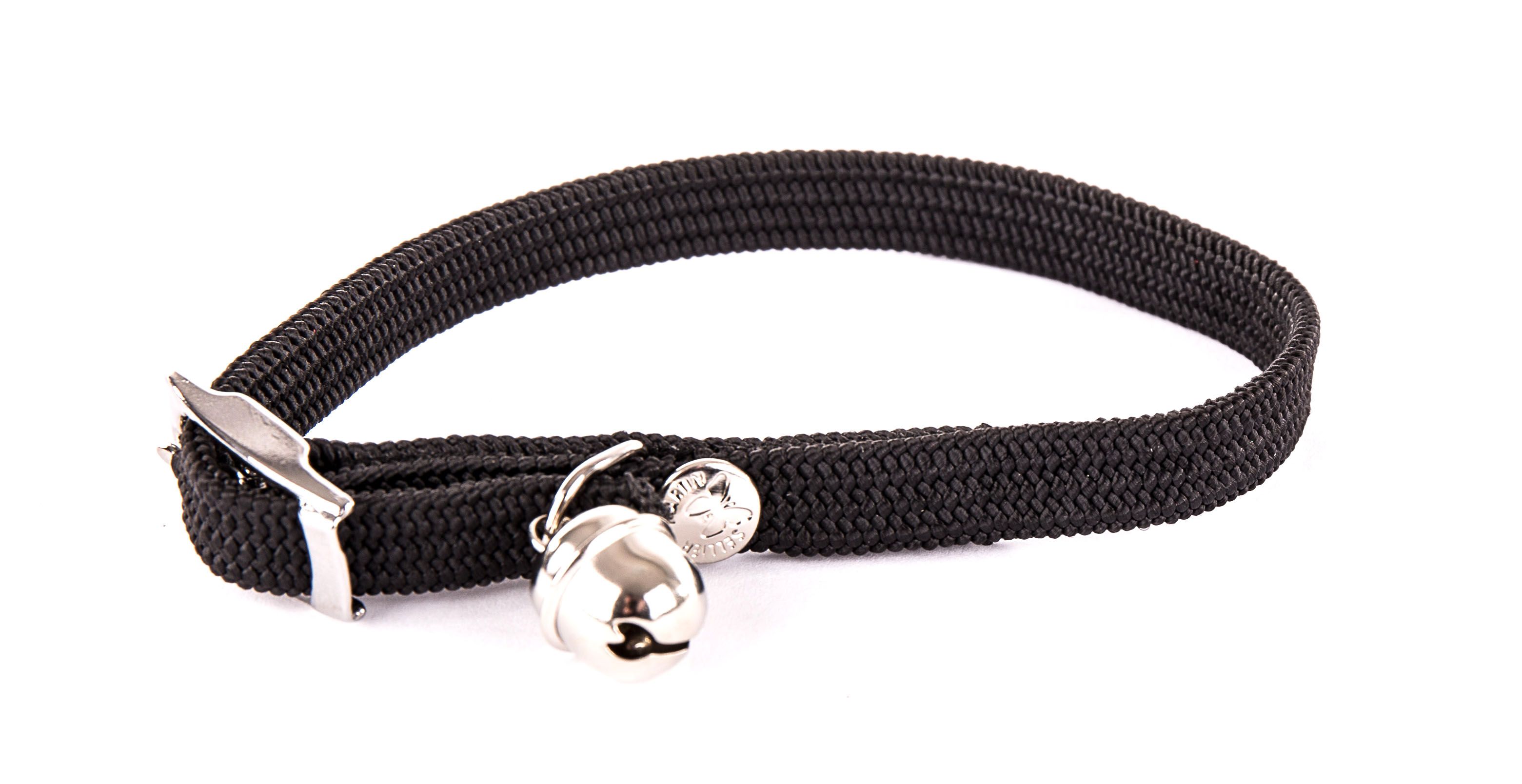 Collier chat nylon 10/30 noir