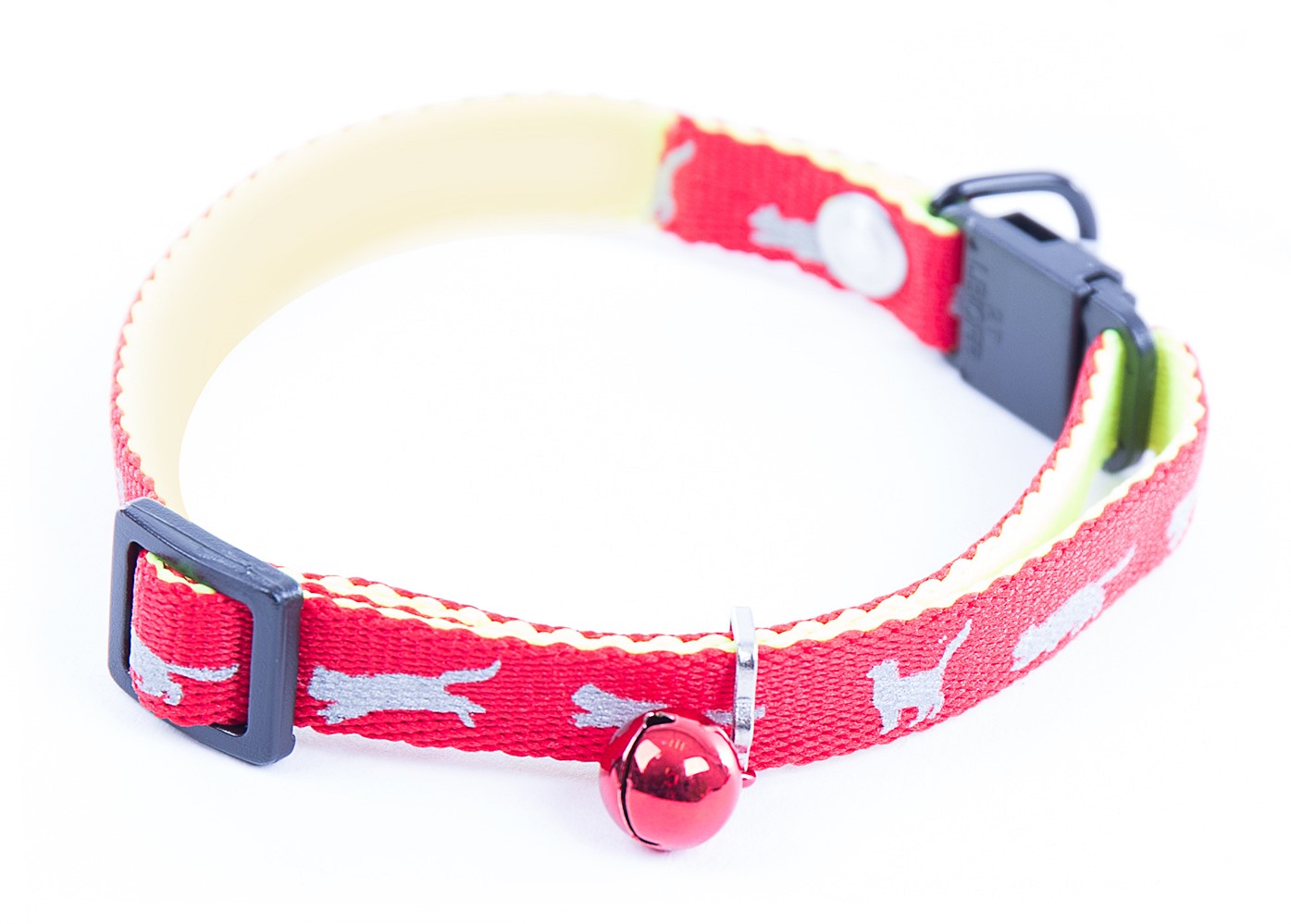 Collier réglable 10/25-35 rouge