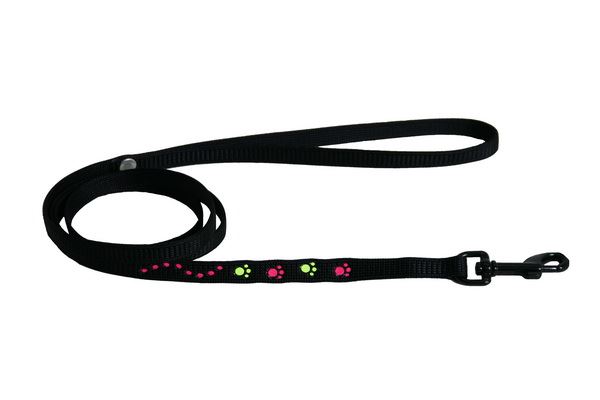 Laisse chat nylon 10/120 noir
