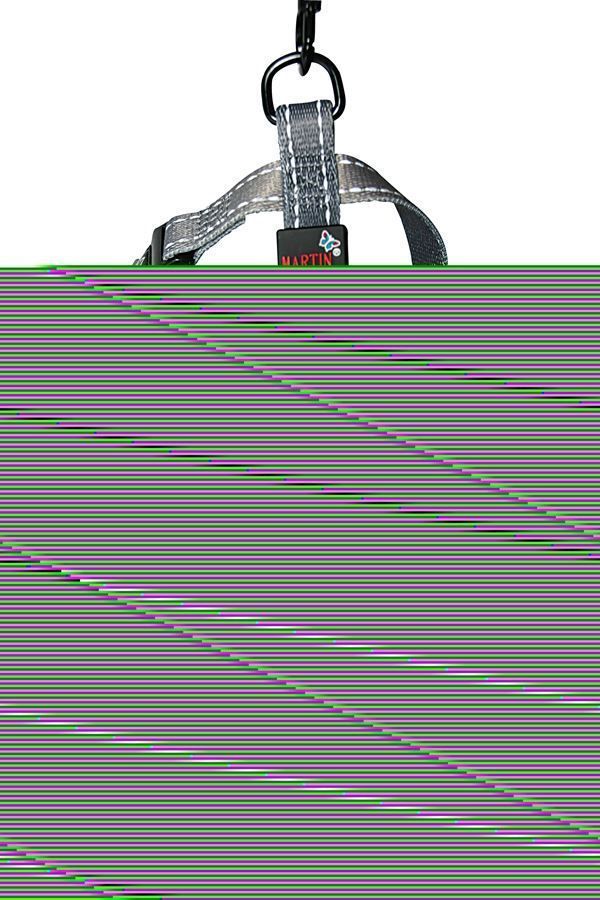 Harnais nylon réglable 25/70-90 gris