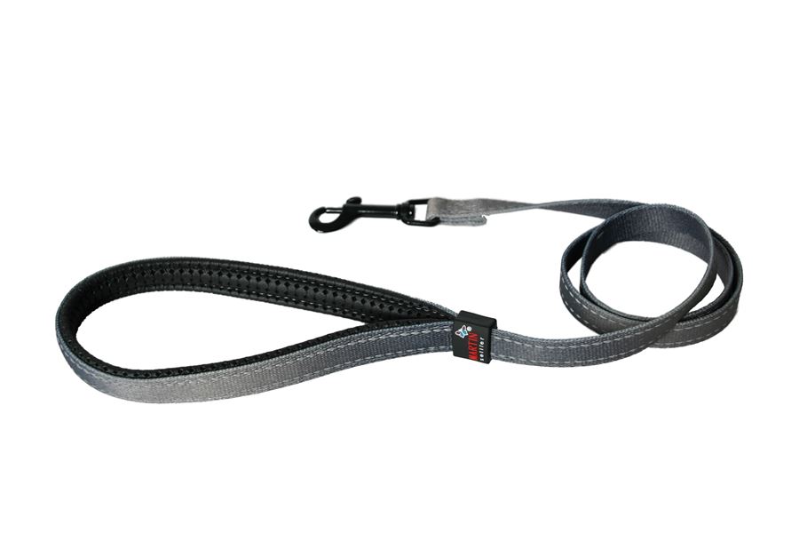 Laisse nylon confort 16/100 gris