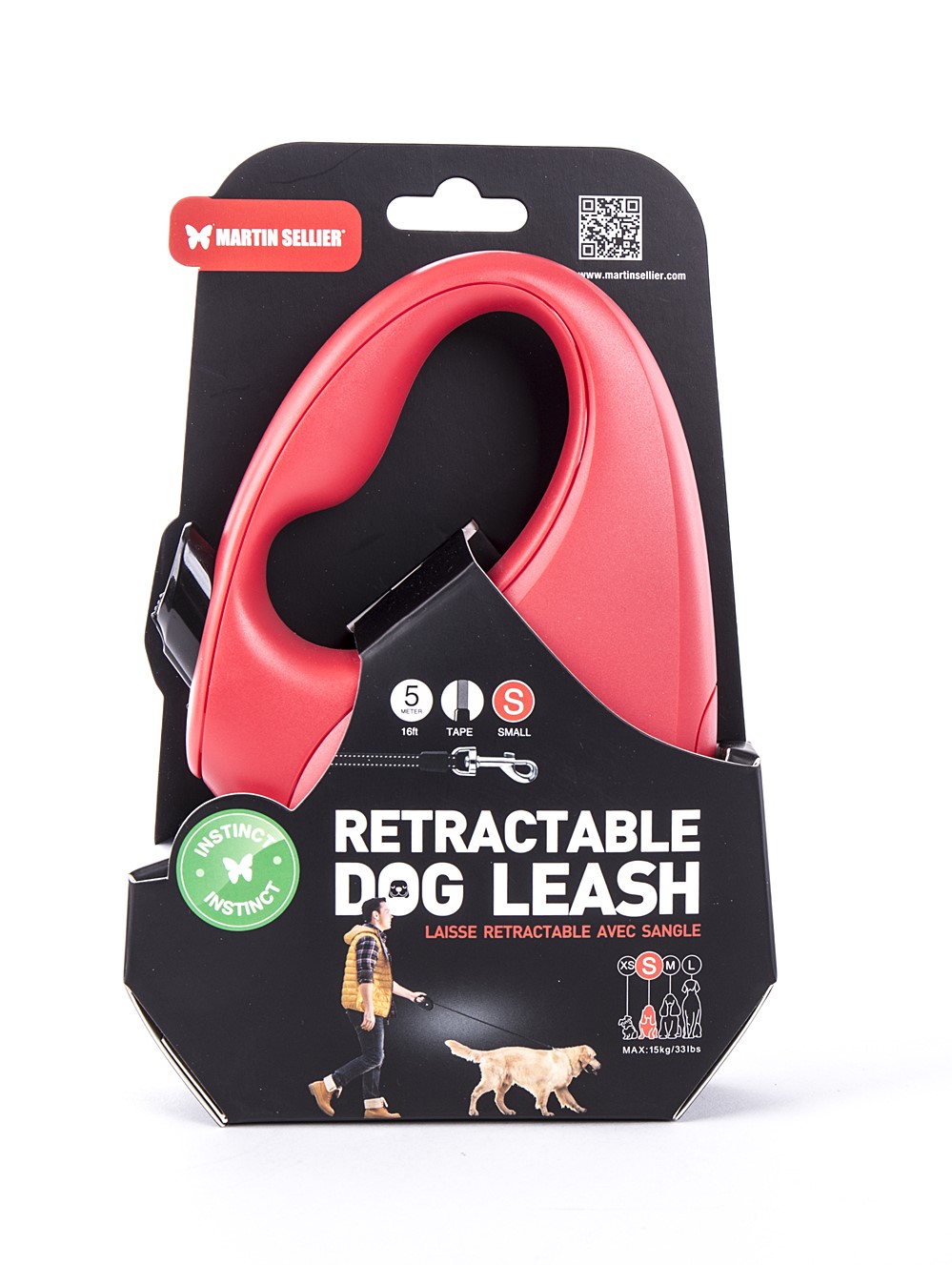 Sangle instinct s rouge 5m