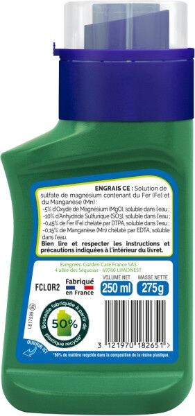 Anti-Chlorose Reverdissant Liquide 240ml - FERTILIGENE