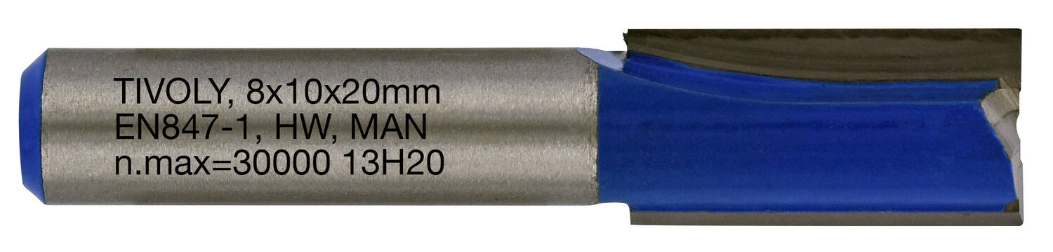 Fraise à rainurer Ø10 mm - TIVOLY