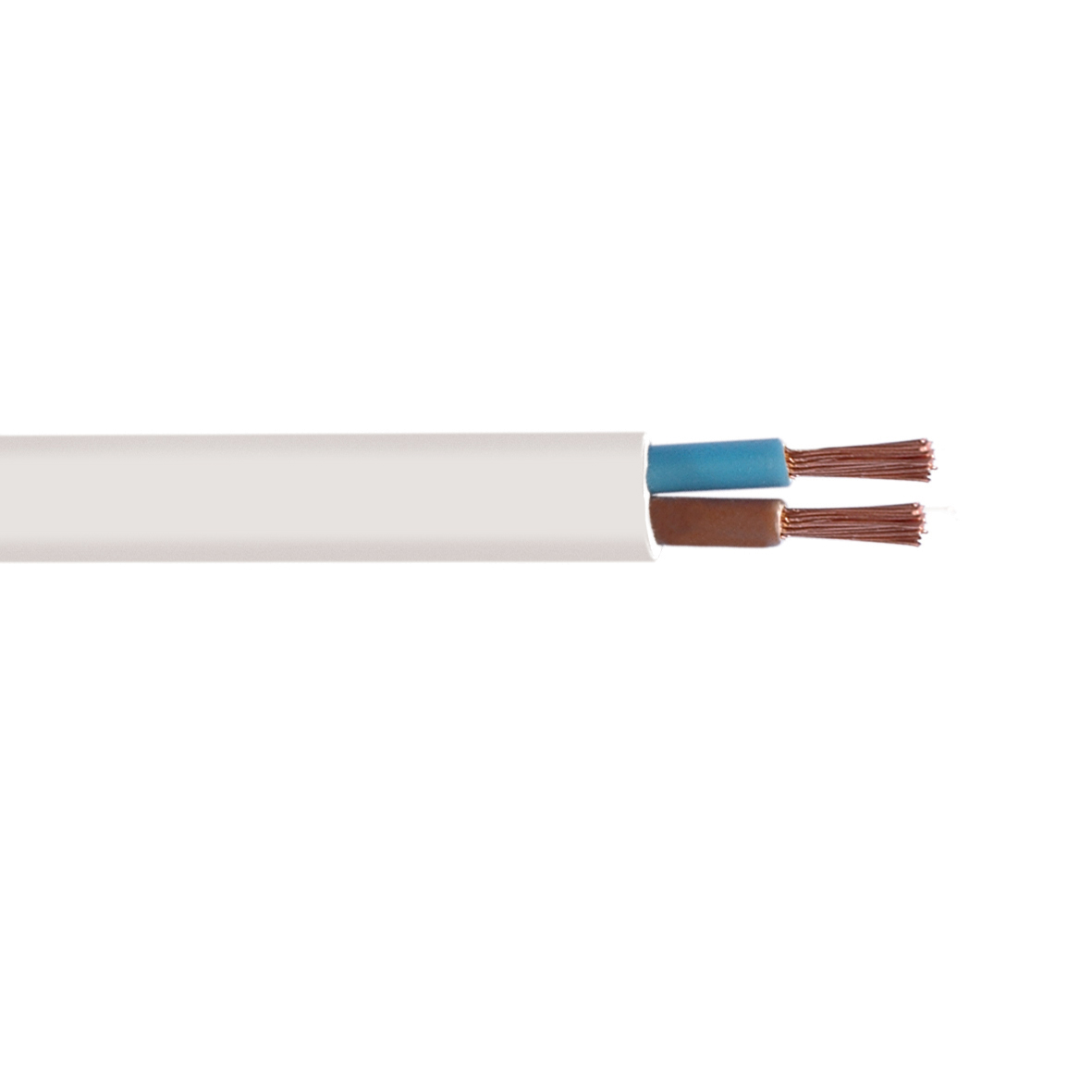 Câble souple H03VVH2-F 2X0,75mm² (vendu au mètre) - DEBFLEX