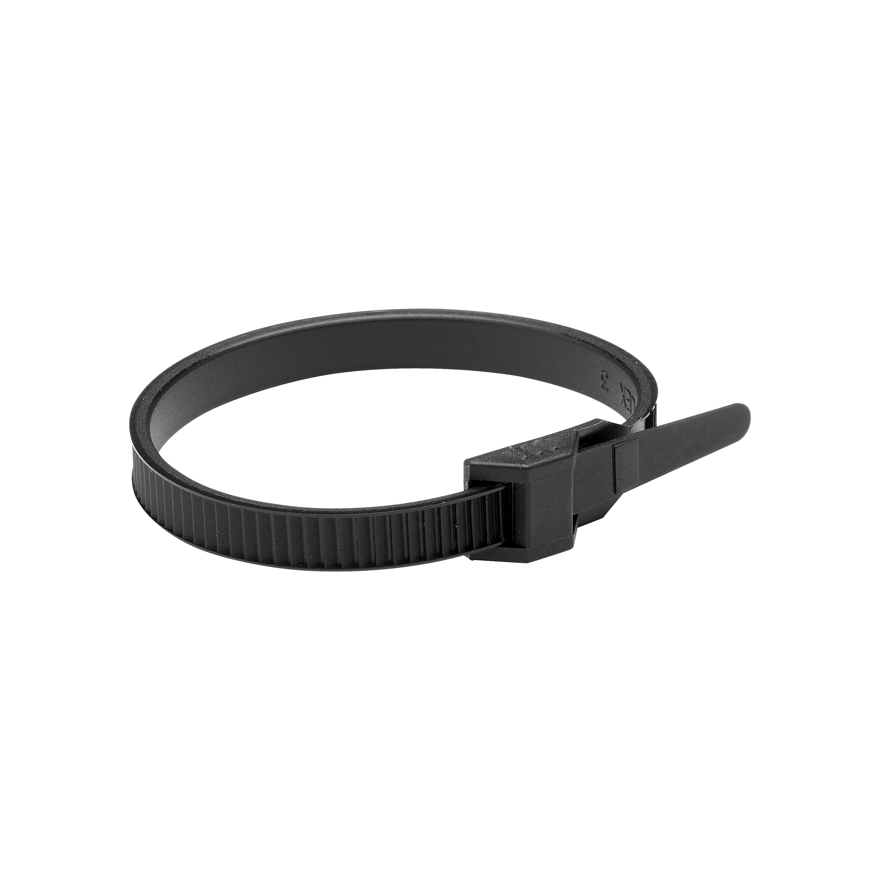 Collier autoblocant 6x180 mm noir sachet de 25