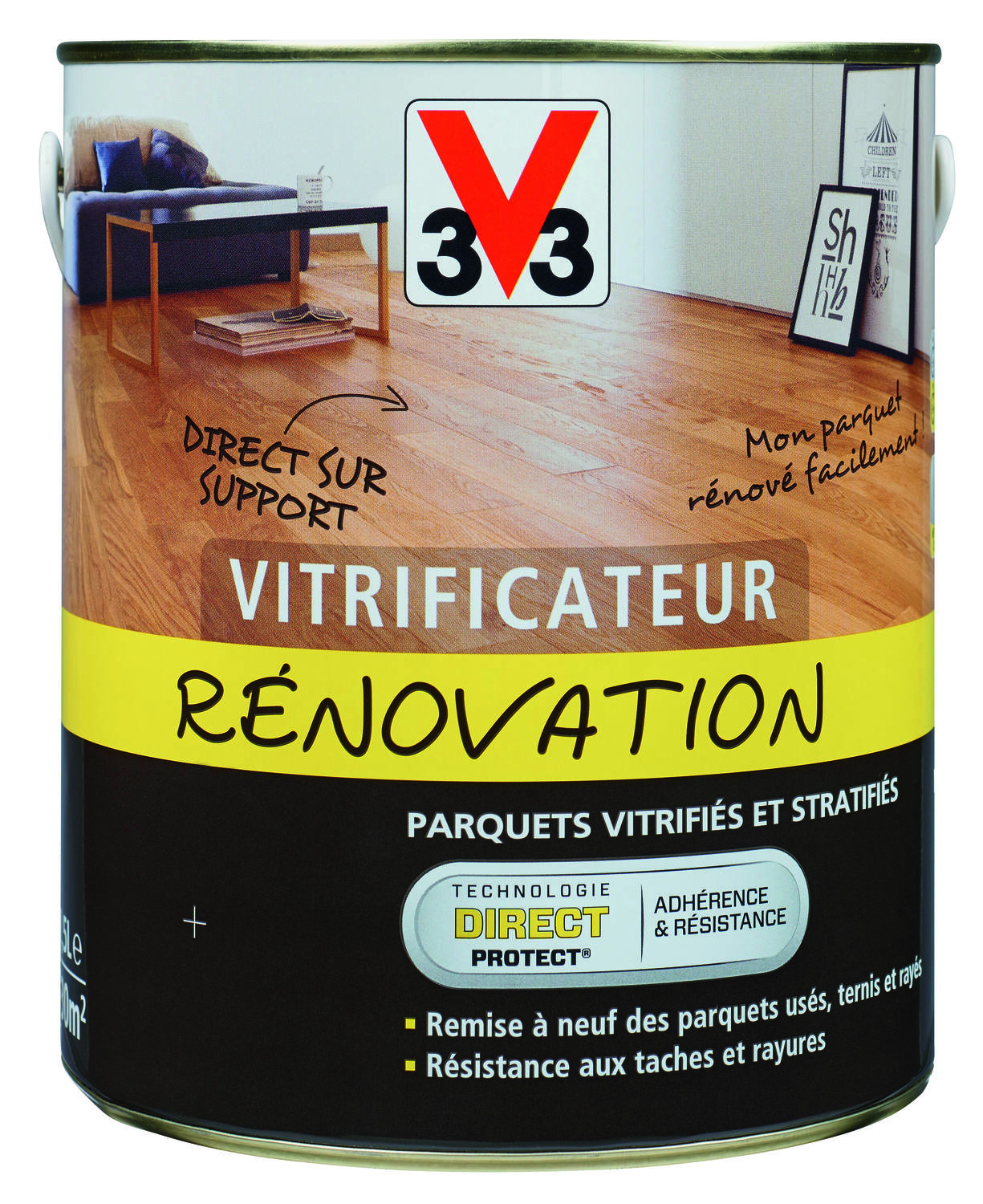 Vitrificateur renovation mat incolore 2,5 L - V33