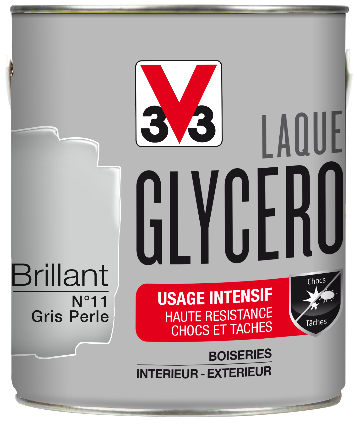 Laque glycero brillante 2L gris perle - V33