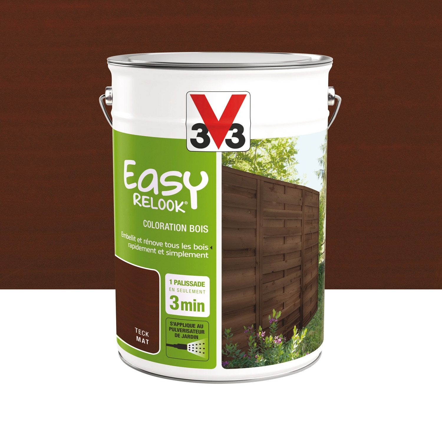 Protection V33 Easy Relook bois 5 l, teck 