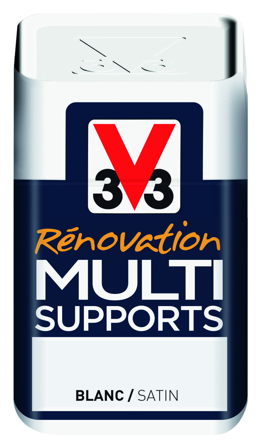 Testeur Peinture Rénovation Multisupport blanc satin 75ml - V33