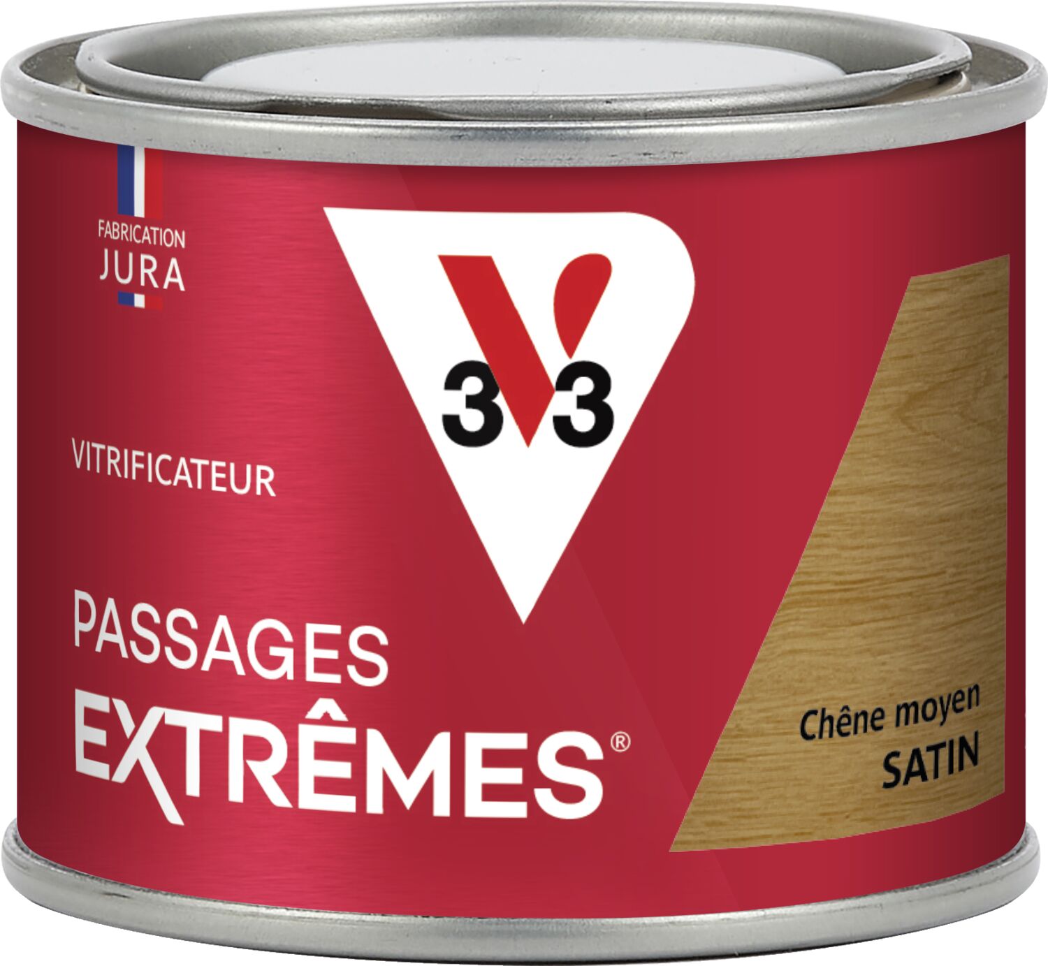 Vitrificateur Passages Extrêmes® Chêne Moyen Satin 125ml - V33