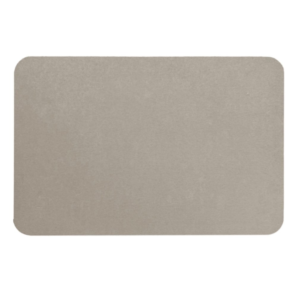 Tapis de salle de bain en diatomite 39x60cm Beige