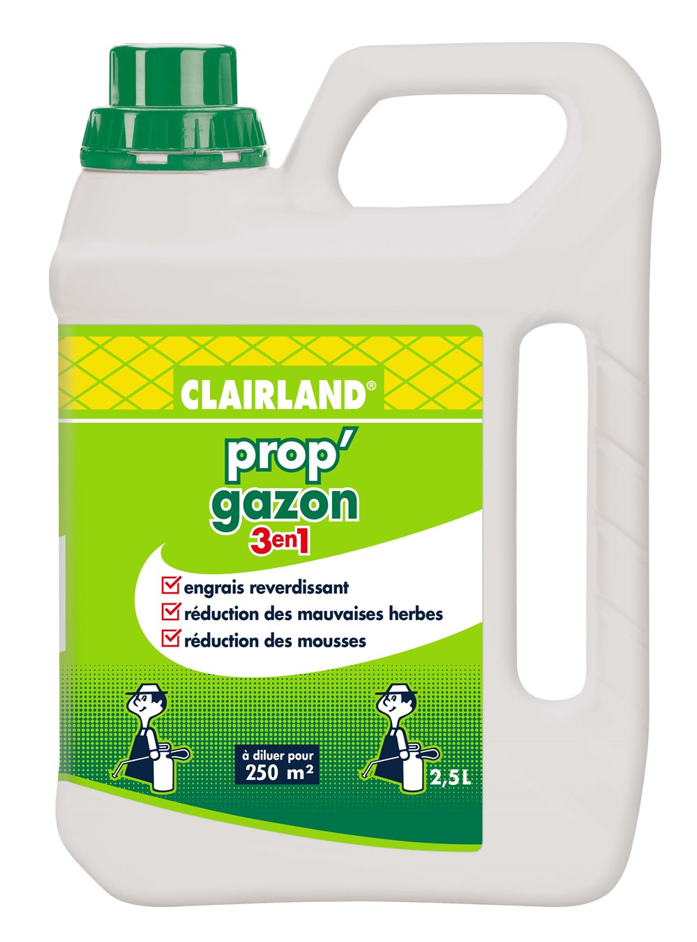 Engrais Gazon liquide PROP'GAZON 3 en 1 - concentré 2,5L