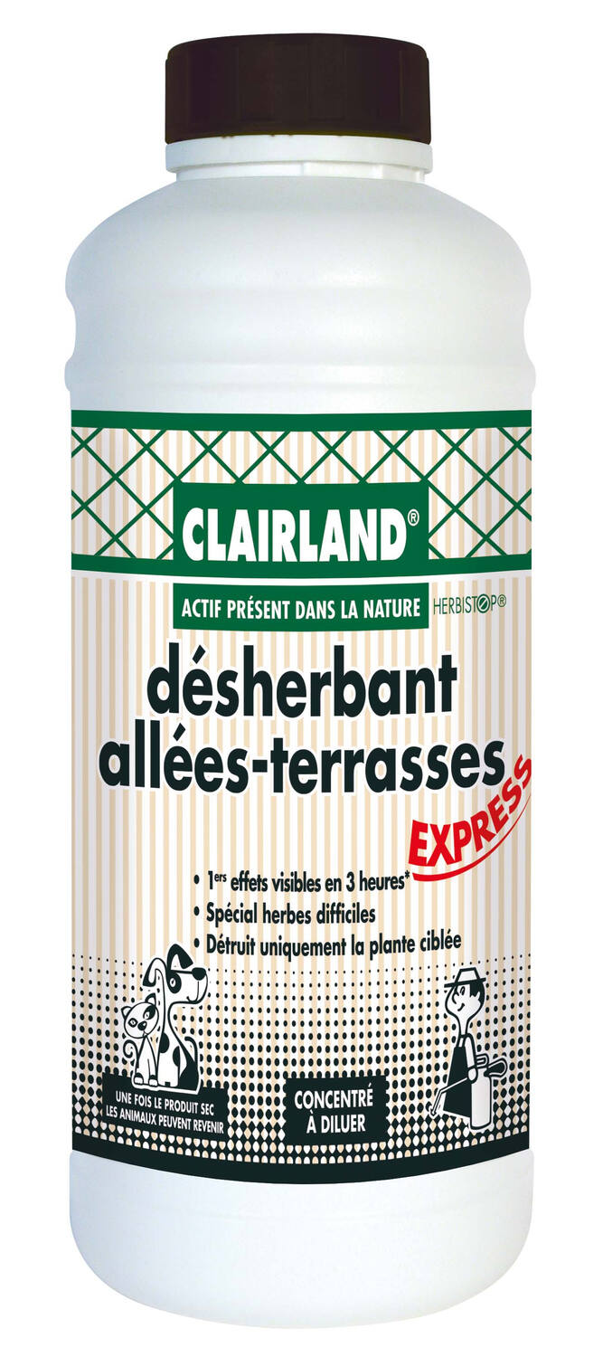 Désherbant Allées, Terrasses concentré 910 mL